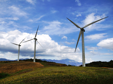 Stromerzeugung mit Windkraft