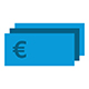 Piktogramm der europäische Währung (verweist auf: Europäische Währung)