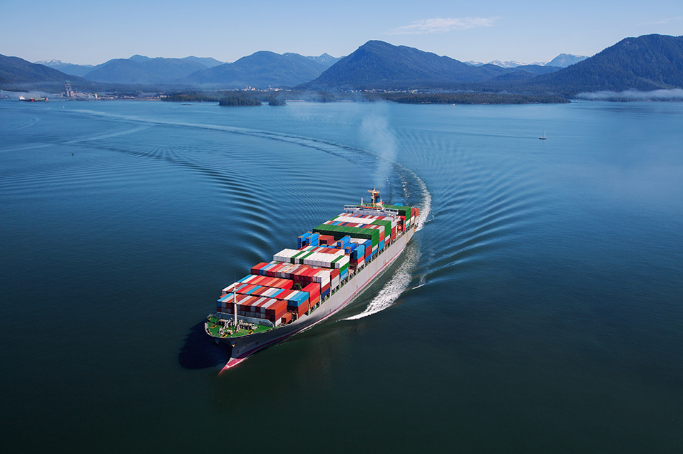 Containerschiff (verweist auf: EU-ETS Seeverkehr)